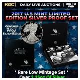 RARE 2017 United States Mint Limited Edition Silve