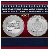 2022 Star Wars Baby Yoda Grogu The Mandalorian 1oz