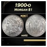 1900-o Morgan Dollar $1 Grades ms62