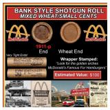Lincoln Wheat Cent 1c Mixed Roll Orig Brandt McDon