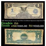 1899 $1 large size Silver Certificate 'Black Eagle