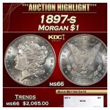 1897-s Morgan Dollar $1 ms66 SEGS