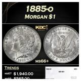 1885-o Morgan Dollar $1 ms66+ SEGS