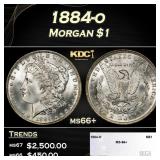1884-o Morgan Dollar $1 ms66+ SEGS