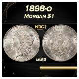 1898-o Morgan Dollar $1 Grades ms63