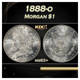 1888-o Morgan Dollar $1 Grades ms63+