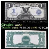 1899 $1 large size Silver Certificate 'Black Eagle