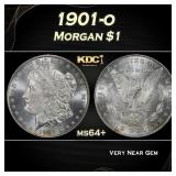 1901-o Morgan Dollar $1 Grades ms64+