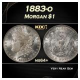 1883-o Morgan Dollar $1 Grades ms64+
