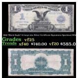 1899 $1 large size Silver Certificate 'Black Eagle