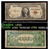 1935A $1 Silver Certificate Hawaii WWII Emergency
