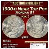 1900-o Morgan Dollar Near Top Pop $1 ms66+ SEGS