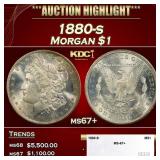 1880-s Morgan Dollar $1 ms67+ SEGS