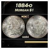 1884-o Morgan Dollar $1 Grades ms64