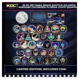 33 Pc Set NASA Space Shuttle Atlantis Missions Col