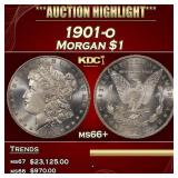 1901-o Morgan Dollar $1 ms66+ SEGS