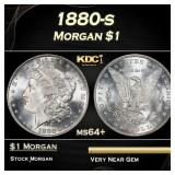 1880-s Morgan Dollar $1 Grades ms64+