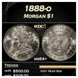 1888-o Morgan Dollar $1 Grades ms64+