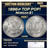 1878-cc Morgan Dollar TOP POP! $1 ms66 DMPL SEGS