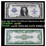 1923 $1 large size Silver Certificate Grades Choic