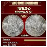 1882-o Morgan Dollar $1 ms66+ SEGS