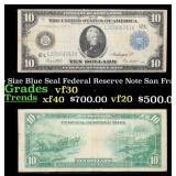 1914 $10 Large Size Blue Seal Federal Reserve Note