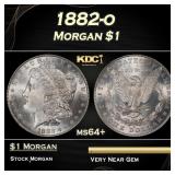 1882-o Morgan Dollar $1 Grades ms64+