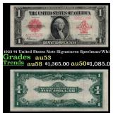 1923 Speelman/White $1 United States Note Grades S
