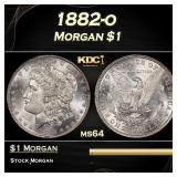 1882-o Morgan Dollar $1 Grades ms64