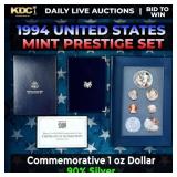 1994 United States Mint Prestige Proof Set With Bo