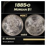 1885-o Morgan Dollar $1 Grades ms64