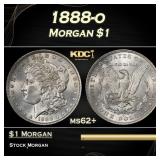 1888-o Morgan Dollar $1 Grades ms62+