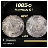 1885-o Morgan Dollar $1 Grades ms64