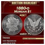 1880-o Morgan Dollar $1 ms63+ PL SEGS