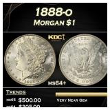1888-o Morgan Dollar $1 Grades ms64+