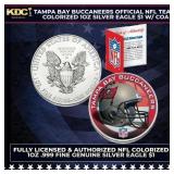 Tampa Bay Buccaneers Official NFL Team Colorized 1