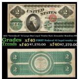 1862 FR-41 $2 Large Size Legal Tender Note Grades