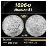 1896-o Morgan Dollar $1 Grades au58
