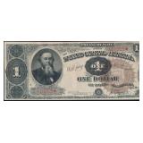 1890 Rosecrans/Huston $1 Treasury Note Grades Sele