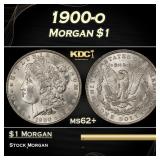 1900-o Morgan Dollar $1 Grades ms62+