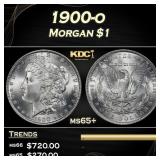 1900-o Morgan Dollar $1 Grades ms65+