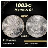 1883-o Morgan Dollar $1 Grades ms64+