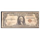 1935A $1 Silver Certificate Hawaii WWII Emergency