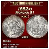 1882-o Morgan Dollar $1 ms66+ SEGS