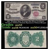 1891 Tillman/Morgan $2 Large Size Silver Certifica