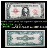 1923 Speelman/White $1 United States Note Grades S