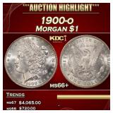 1900-o Morgan Dollar $1 ms66+ SEGS