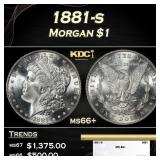 1890-cc Morgan Dollar $1 ms63 USCG