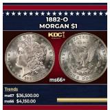 1882-o Morgan Dollar $1 ms66+ SEGS
