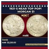 1921-s Morgan Dollar Near Top Pop! $1 ms66 SEGS